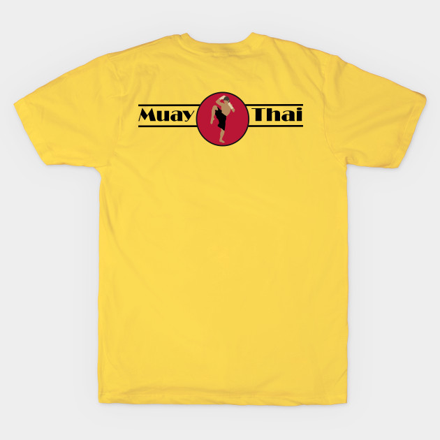 Muay Thai fighter thailand t shirt thai boxing tee by Jakavonis